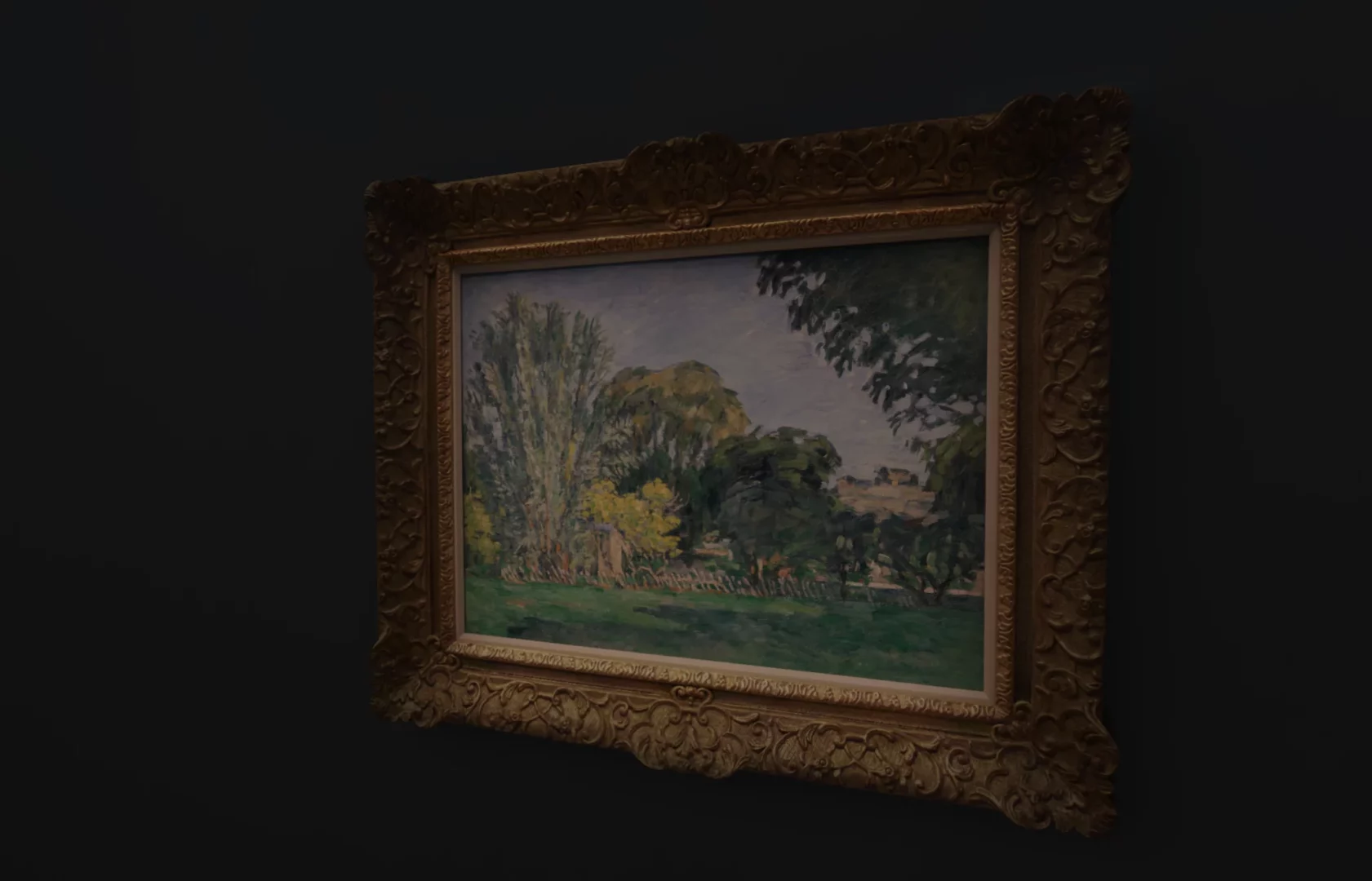 cezanne au jas de bouffan jumeau numerique Le Centre
